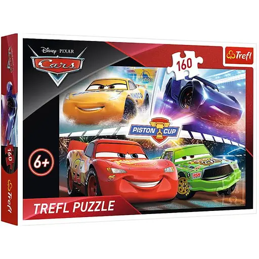 Пазл Trefl Победный заезд Тачки 3 160 эл. (15356)
