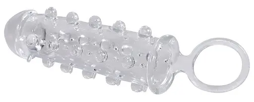 Насадка на пенис Crystal Skin Penis Hülle 11 см прозрачный - фото 3