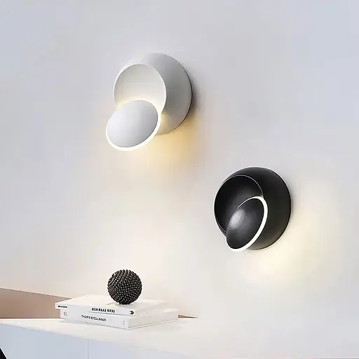 Світлодіодне чорне бра SIRIUS Line F W 089-145 BK - фото 10