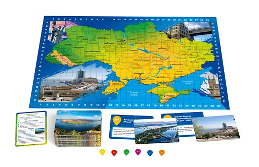 Відгадай локацію Україна Rozum - Настільна гра (R098UA) - фото 3