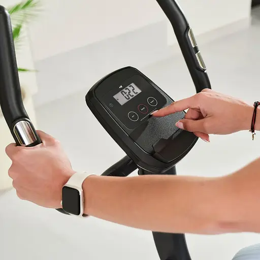 Велотренажер Hop-Sport Nexon магнітний HS-3000H сірий - фото 3