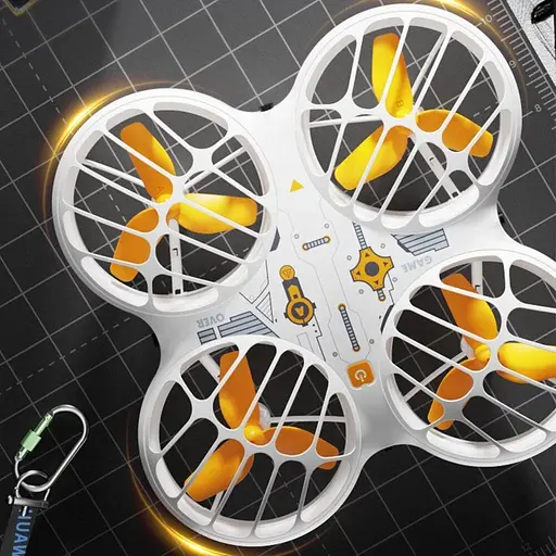 Квадрокоптер JJRC H122 Neon Drone With Obstacle Avoidance White (119040] - фото 4