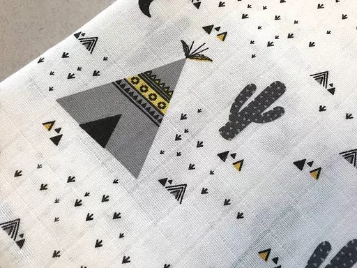 Муслиновая пеленка Moontime "Вигвамы" - фото 2