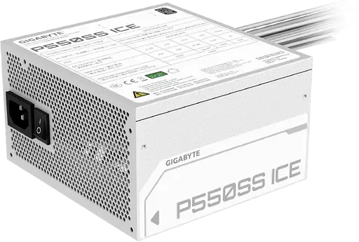 Блок питания Gigabyte GP-P550SS ICE 550W 80+ Silver - фото 4