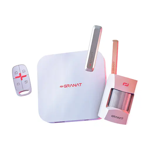 Комплект бездротової сигналізації Granat GT StarterKit з 4G та WiFi (20-00175) - фото 4
