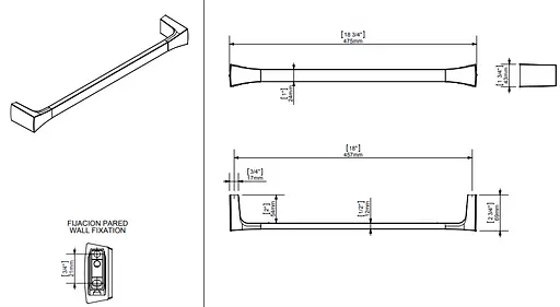 Тримач для рушника Sonia S7 131495 Хром - фото 4