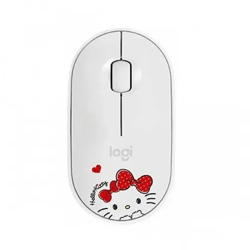 Миша Logitech Pebble M350 Hello Kitty White (910-006031)