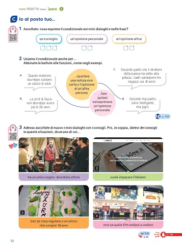 Progetto Italiano Junior Nuovo 3 Libro & Quaderno + audio + video (QR code) - фото 8