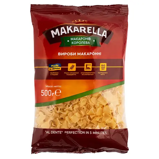 Макаронные изделия Makarella Лапша-волна 500 г - фото 1
