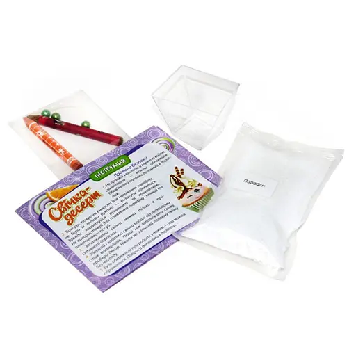 Гелевая свечка-десерт "Тирамису" Ранок 10100526 своими руками - фото 3