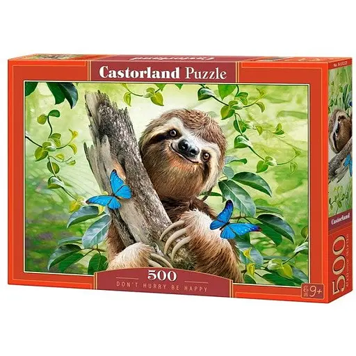 Пазл Castorland Счастливый ленивец 500 эл. (B-53223)