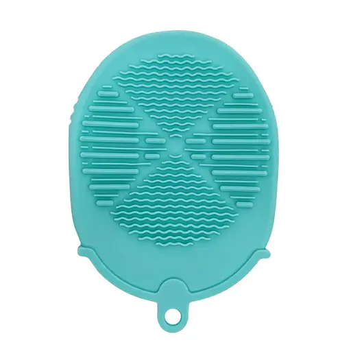 Силіконова мочалка-рукавичка для купання Mega Zayka MGZ-0929(Turquise) - фото 1