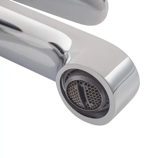 Змішувач для умивальника Haiba Daniel 001 HB1010 Хром - фото 4