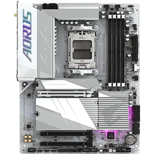 Материнская плата Gigabyte B650E Aorus Elite X AX Ice Socket AM5