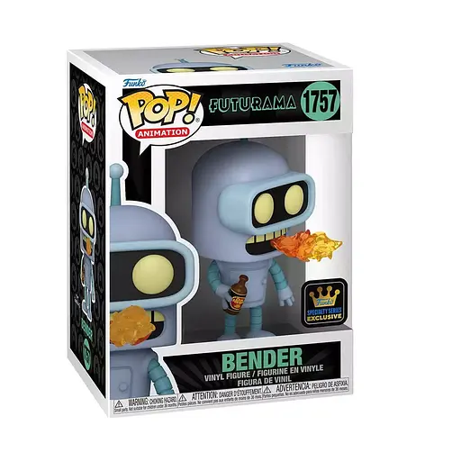Коллекционная фигурка Funko Pop Футурама Бендер Futurama Bender Matador 10 см Exclusive FP F B 1757E - фото 3