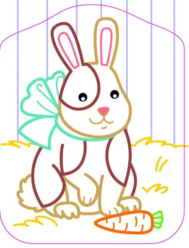 Кольорові зафарбовки: Кошеня - фото 2