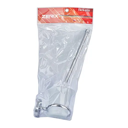 Йоржик настінний (скло) Zerix AFB-0110 ZX5070, Хром - фото 2