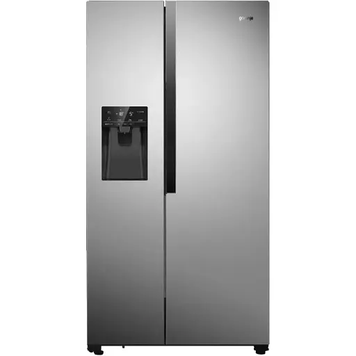 Холодильник Gorenje SBS 179x68x91 см 2 дв. Х 368 л М 167 л A++ NF Plus Інвертор диспенсер дисплей сірий - фото 1