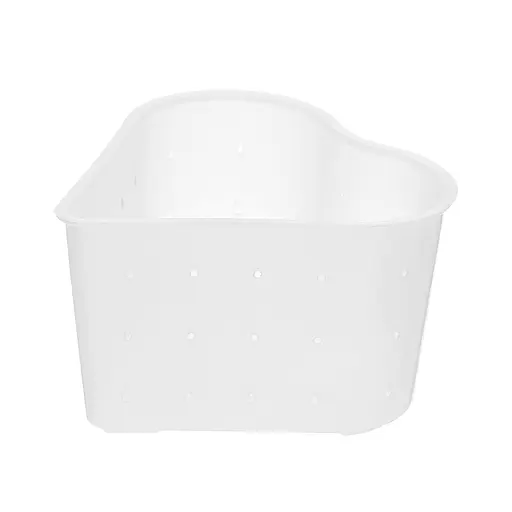 Набір із 5 форм для виготовлення м'якого сиру типу "Камамбер" та сирів з пліснявою у вигляді серця 0.35 л, Kitchette Білий 87872 - фото 7