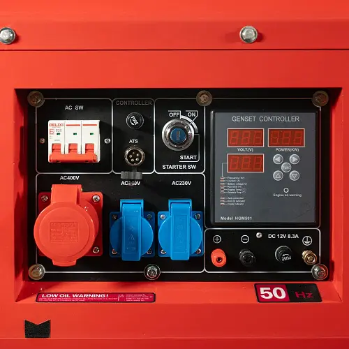 Генератор Bison BS8500Q-3 (6 кВт) - фото 2