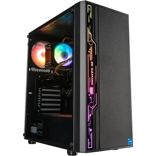 Компьютер персональный 2E Complex Gaming Intel i5-14400F 16Gb F1TB NVD5060TI-8 H610 G2052 600W FreeDos