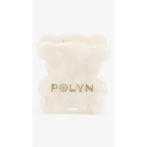 Заколка-краб женская Polin T5-21 Белый - фото 1