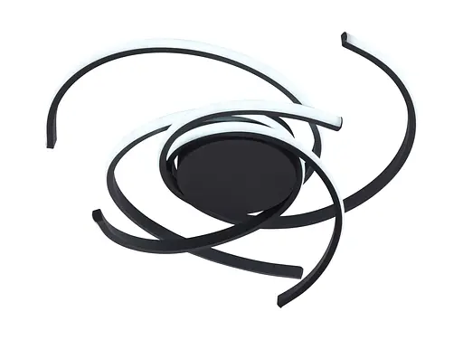 Светодиодная люстра LCD3001 92W Черный - фото 3