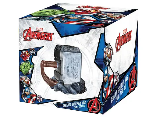 Кружка 3D GeekLand керамическая молот Тора, Мьёльнир Avengers Gee! - фото 6