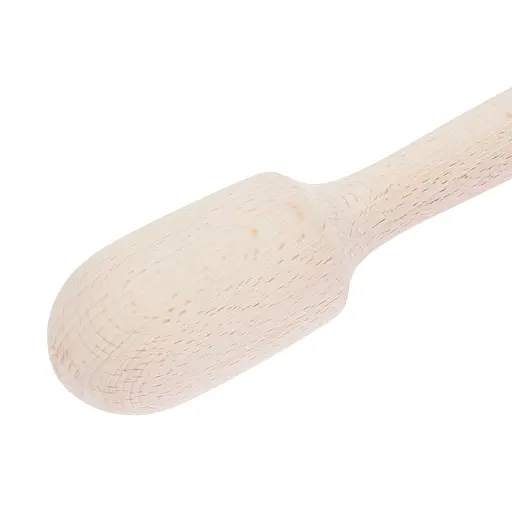 Макогон толкушка картофелемялка фигурная средняя 40 см, Woodly Бежевый 86803 - фото 4
