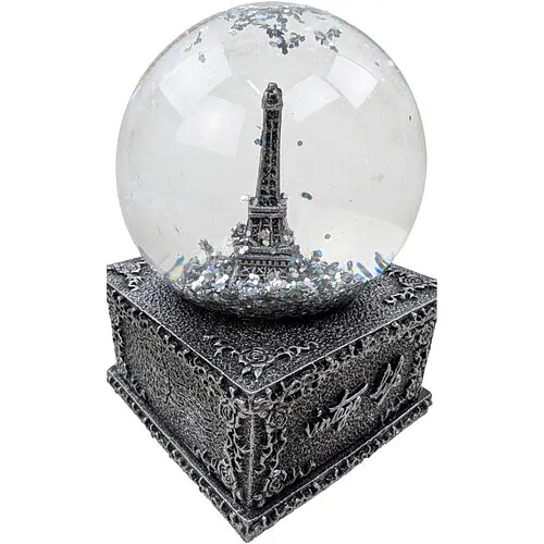 Шар Эйфелева башня музыкальный - фото 3