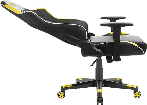 Геймерское кресло GT Racer черное с желтым (X-2528 Black/Yellow) - фото 7