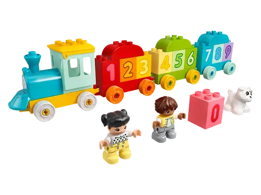 Уценка. Конструктор LEGO DUPLO My First Поезд с цифрами - учимся считать, 23 детали (10954) - фото 2