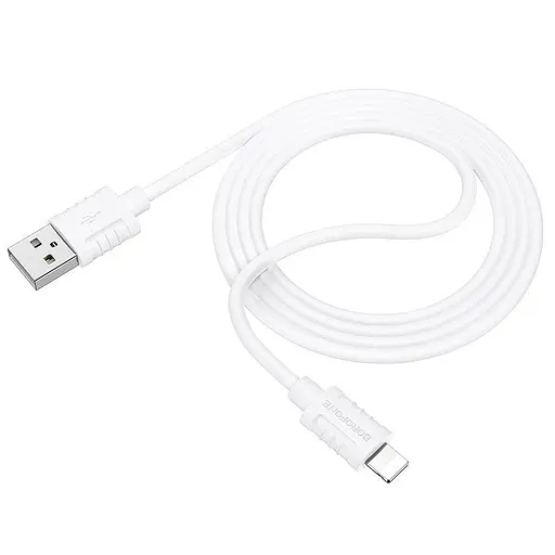 Кабель силиконовый Borofone BX52 Airy - USB на Lightning белый - фото 1