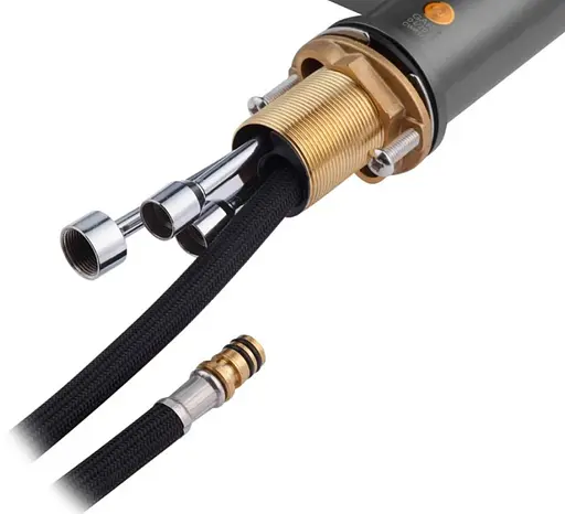 Змішувач для кухні з висувним виливом Kroner KRP Graz - GRP030-T (CV031336) - фото 8