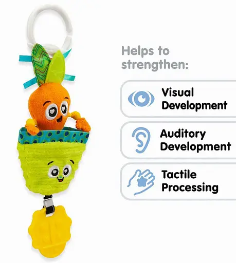 М'яка іграшка-підвіска Lamaze Морквинка L27381 - фото 2