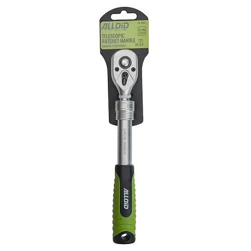 Тріскачка телескопічна 3/8 72 зубчика, 230-330 мм Alloid (TW-0870) - фото 5
