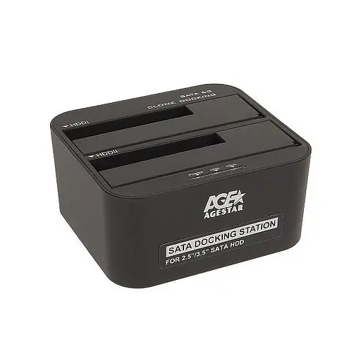 Внешний карман Agestar 3UBT6-6G, 2.5/3.5 SATA HDD/SDD USB3.0 Black