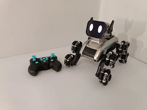 Детский робот собака. Игрушка интерактивная на аккумуляторе для детей. С музыкой и световыми эффектами - фото 14