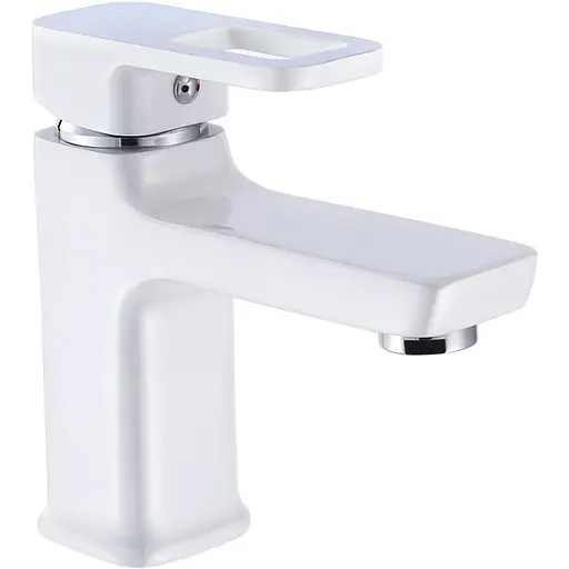 Смеситель для раковины Lidz Wawel 001 (k35) LDWAW001WHI45397 White - фото 1