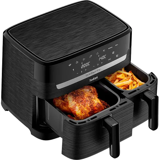 Мультипечь Tefal Dual Easy Fry EY901N10 [127949] - фото 4