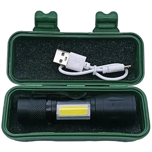 Ліхтарик удароміцний Bailong HB-513 ручний акумуляторний