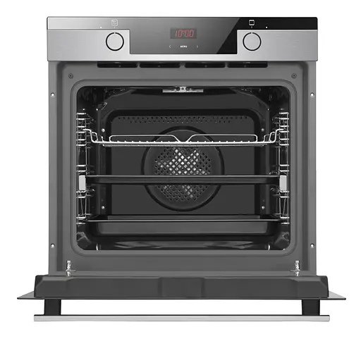 Духовой шкаф электрический Hansa 77 л A дисплей конвекция нержавеющая сталь - фото 5