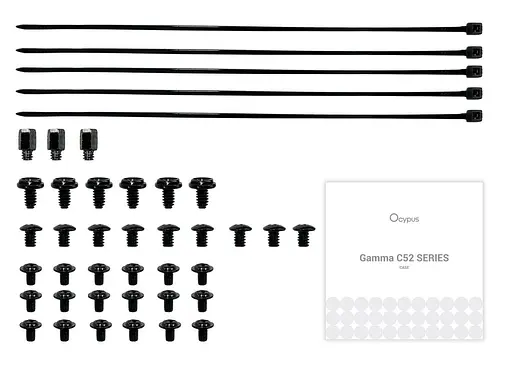 Корпус OCYPUS GAMMA C52 BK ARGB (GAMMA-C52-BKD300XX-GL) без блока питания - фото 10
