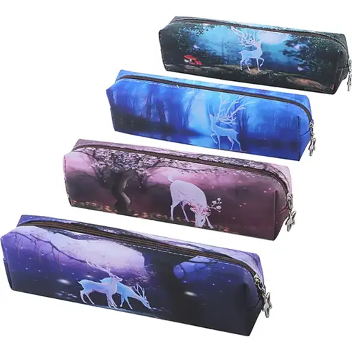 Пенал Олень, 1 відділення, 21x6.2x4.5 см, 023M-P (В асортименті) - фото 2