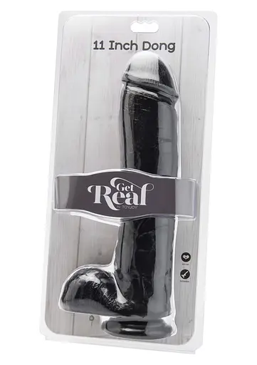 Фаллоимитатор Get Real 11 Inch Dong 29 см черный - фото 2