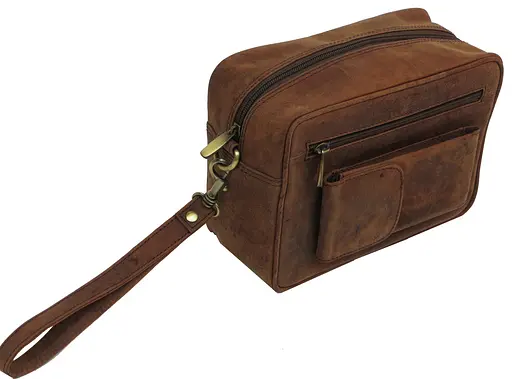 Кожаная сумка-барсетка Always Wild 21х15.5х10 см acs0018078 - фото 7