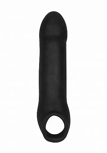 Насадка на пенис Sono Dong Extension No.17, 26 см (черный) - фото 2