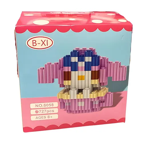 Дитячий конструктор Magic Blocks Зайчик у чашці на 727 деталей (6058) - фото 3