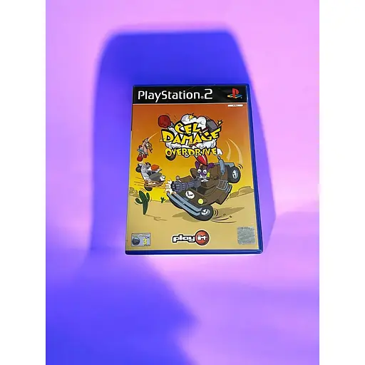 Диск с игрой на PlayStation 2 лицензия Cel Damage: Overdrive