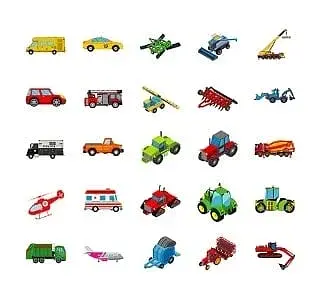 Відшукай і наклей. Наш транспорт - фото 4